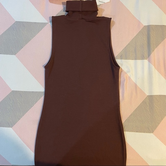 Zara Brown Mini Dress - Picture 10 of 11